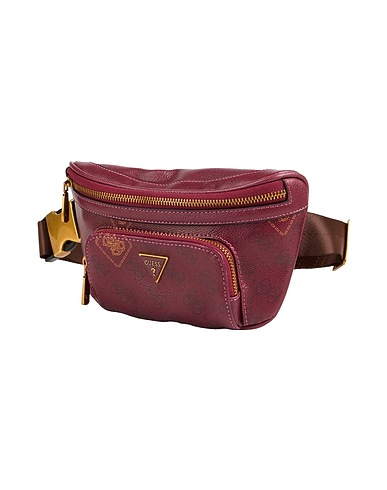GUESS Belt Bags Burgundy 100% Polyurethane