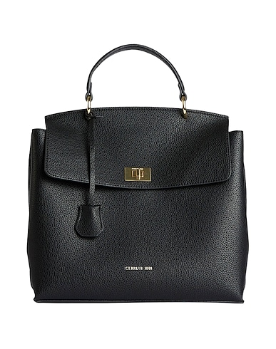 CERRUTI 1881 Handbag Black 100% Calfskin