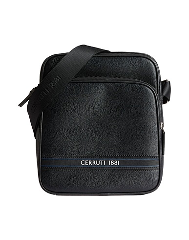 CERRUTI 1881 Cross-body bags Black PVC - Polyvinyl chloride