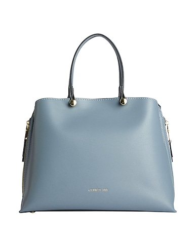 CERRUTI 1881 Sac à main Bleu pétrole 100% Polyuréthane