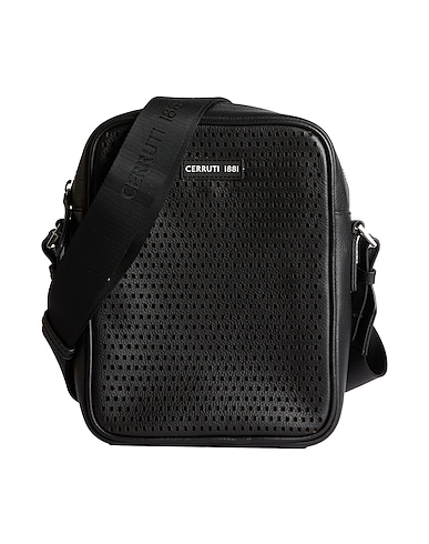 CERRUTI 1881 Across-body bag Black 100% Cow leather