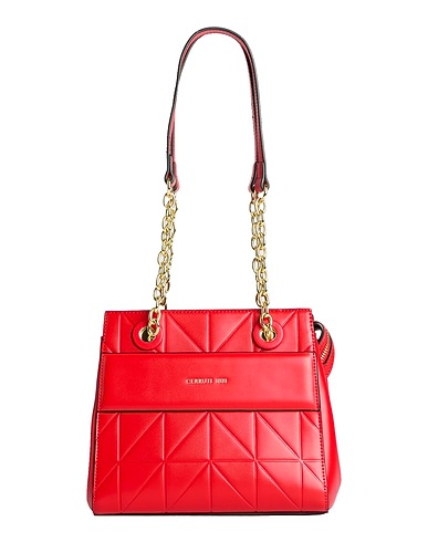 CERRUTI 1881 Borsa a spalla Rosso 100% Poliuretano