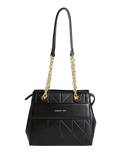 CERRUTI 1881 Borsa a spalla Nero 100% Poliuretano