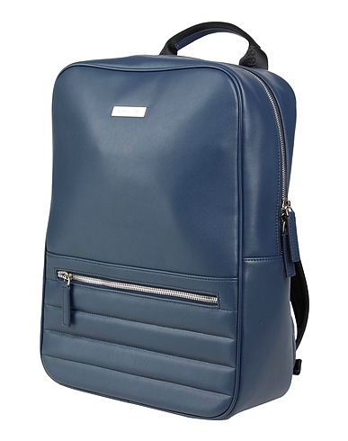CERRUTI 1881 Backpacks Navy 100% Calfskin