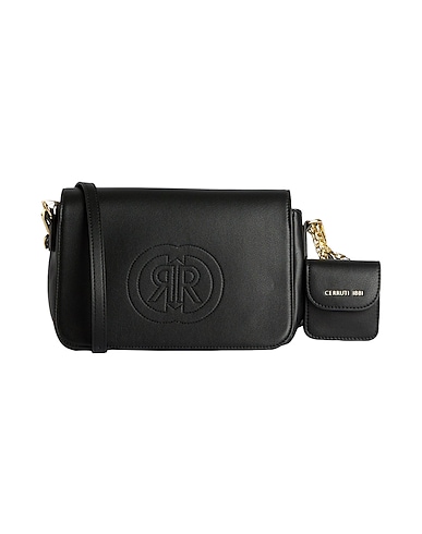 CERRUTI 1881 Across-body bag Black 100% Calfskin