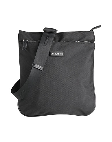 CERRUTI 1881 Across-body bag Black 100% Polyester