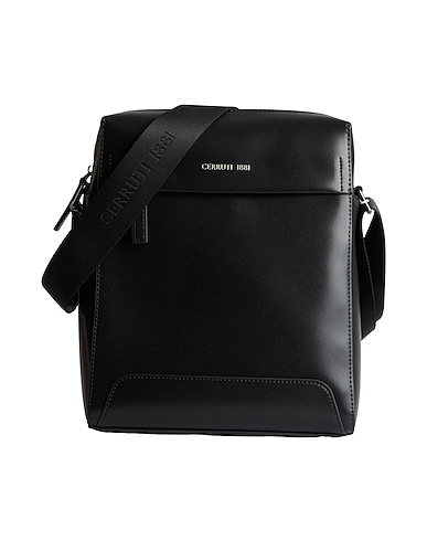 CERRUTI 1881 Cross-body bags Black 100% Calfskin