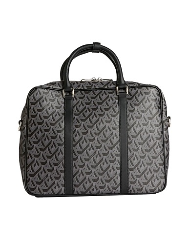 CERRUTI 1881 Borsa a mano Grigio 80% PVC - Polivinilcloruro, 20% Poliuretano