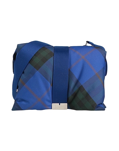 BURBERRY Across-body bag Blue 92% Polyester, 8% Polyurethane