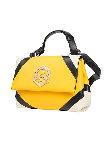 ICEBERG Rucksacks Yellow 100% Calfskin