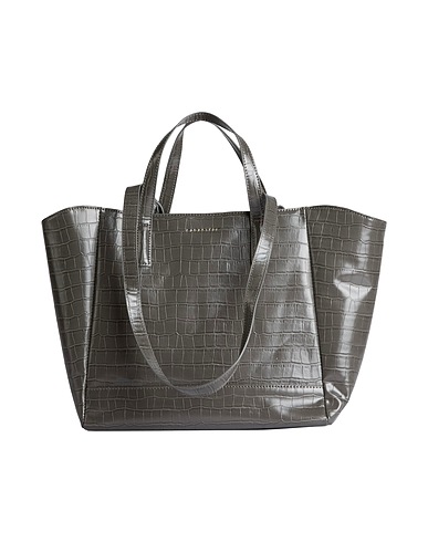 CARACTÈRE Handbag Grey 100% Polyurethane