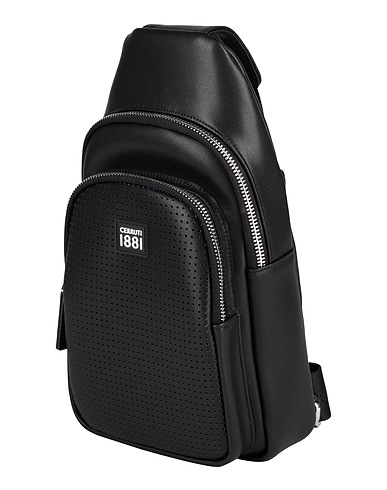 CERRUTI 1881 Rucksacks Black 100% Calfskin