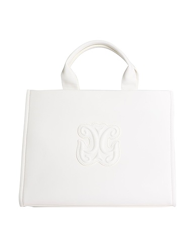 GAëLLE Paris Handbag White 100% Polyurethane