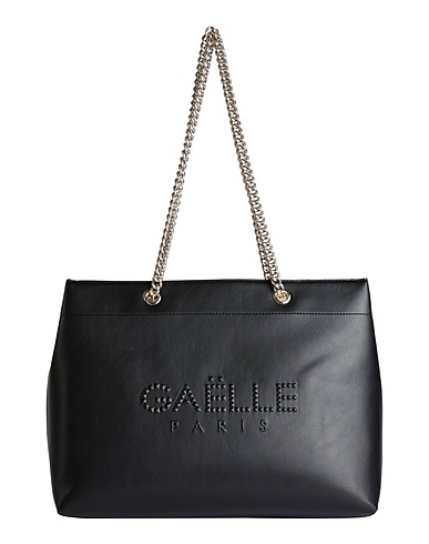GAëLLE Paris Shoulder bag Black 100% Polyurethane