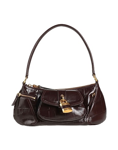 CHLOÉ Shoulder bag Dark brown Leather