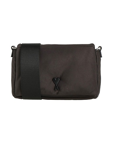 AMI ALEXANDRE MATTIUSSI Cross-body bags Black 100% Polyamide