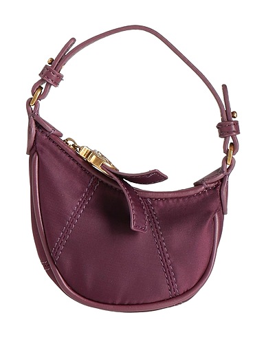 PINKO Handbag Plum Textile fibres