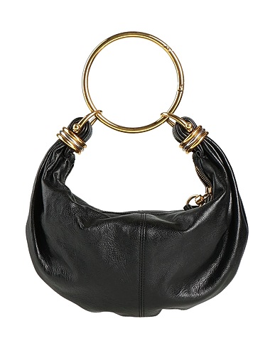 CHLOÉ Handtasche Schwarz 100% Kalbsleder