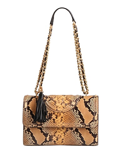 TORY BURCH Shoulder bag Sand Leather