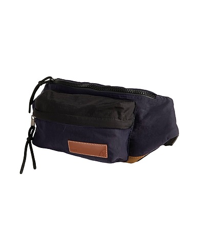 LIU •JO MAN Belt Bags Midnight blue 60% Polyamide, 20% Polyester, 20% Polyurethane