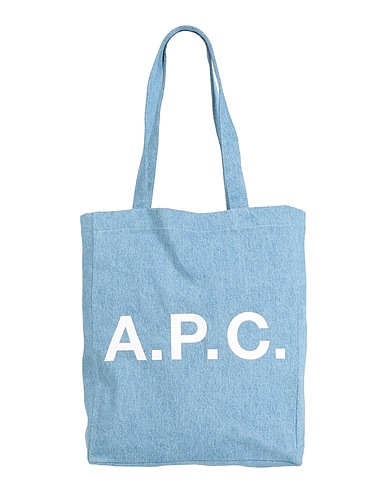 A.P.C. Shoulder bag Blue 100% Cotton