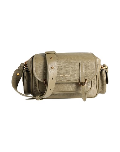 COCCINELLE Across-body bag Military green Leather