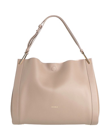 COCCINELLE Handbag Taupe Leather
