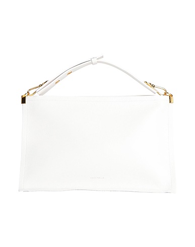 COCCINELLE Borsa a mano Bianco Pelle