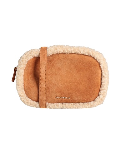 COCCINELLE Borsa a tracolla Cammello Pelle