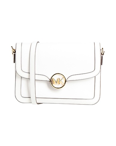 MICHAEL MICHAEL KORS Borsa a tracolla Bianco 89% PVC - Polivinilcloruro, 11% Poliestere