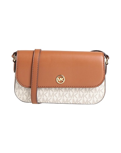 MICHAEL MICHAEL KORS Borsa a tracolla Panna 89% PVC - Polivinilcloruro, 10% Poliestere, 1% Poliuretano