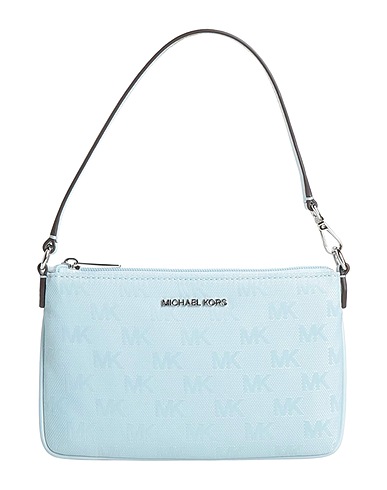 MICHAEL MICHAEL KORS Τσάντα χειρός Ανοιχτό μπλε Ίνες υφασμάτων