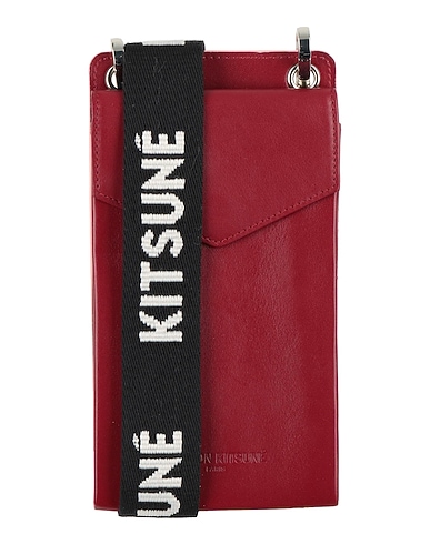 MAISON KITSUNÉ Cross-body wallet Leather
