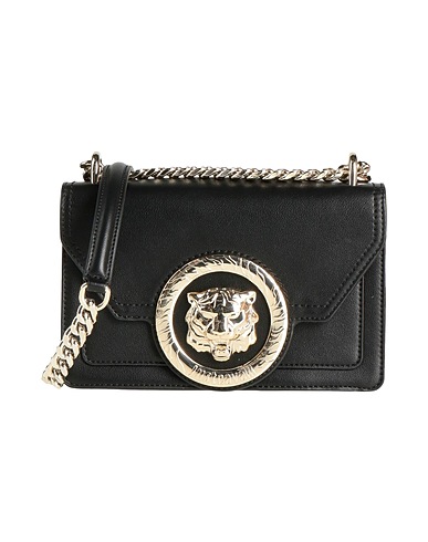 JUST CAVALLI Cross-body bags Black 100% Polyester, Polyurethane resin