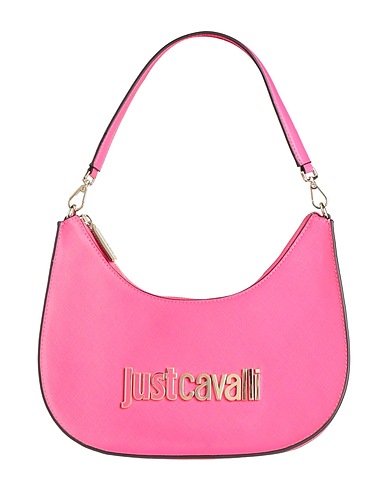 JUST CAVALLI Borsa a mano Fucsia 100% Poliestere, Resina poliuretanica