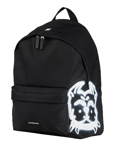 GIVENCHY Rucksacks Black 66% Polyamide, 26% Cotton, 8% Polyurethane
