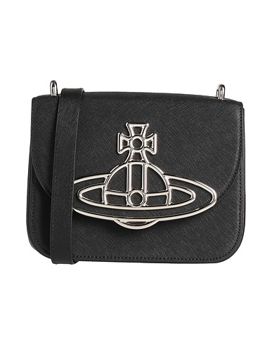 VIVIENNE WESTWOOD Cross-body bags Black Leather