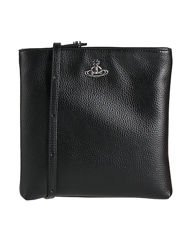 VIVIENNE WESTWOOD Across-body bag Black Textile fibres