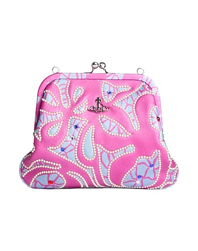 VIVIENNE WESTWOOD Handbag Mauve Leather