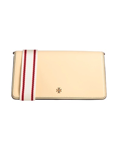 TORY BURCH Across-body bag Beige Leather