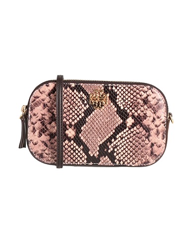 TORY BURCH Cross-body bags Antique rose Textile fibers