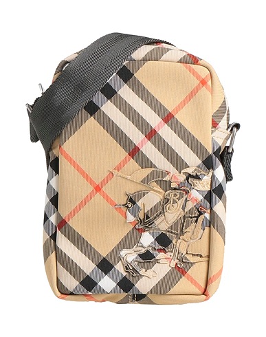 BURBERRY Across-body bag Sand Textile fibres