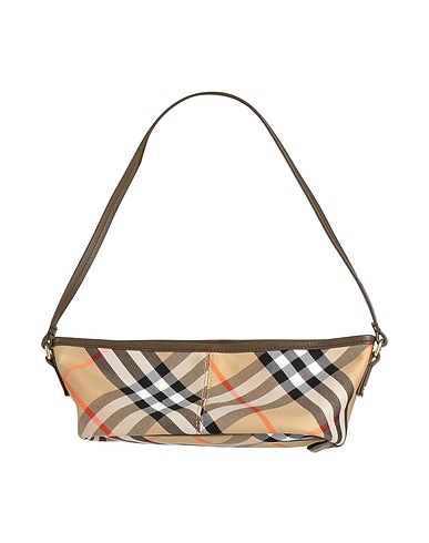 BURBERRY Handbag Beige 100% Cotton