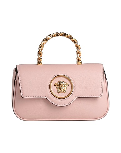 VERSACE Handbag Light pink 100% Calfskin