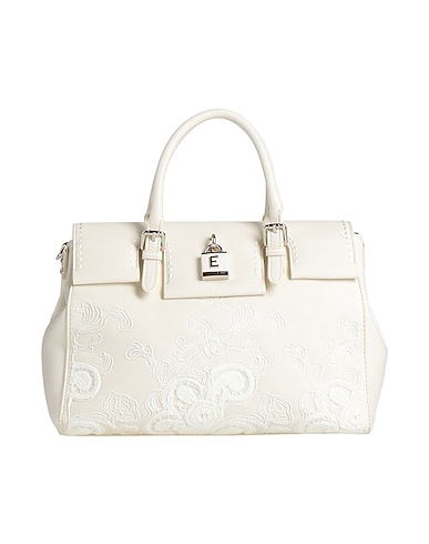 ERMANNO FIRENZE Handbag Ivory Leather