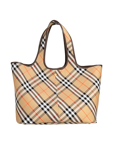 BURBERRY Shoulder bag Camel Textile fibres