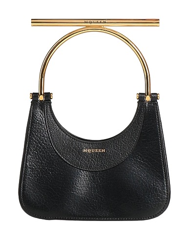 MCQUEEN Handbag Black Leather