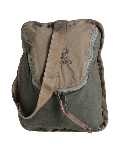 C.P. COMPANY Across-body bag Military green 100% Cotton, Polyamide