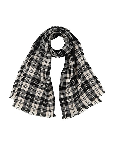 CULT Scarves and foulards Black 70% Acrylic, 30% Wool
