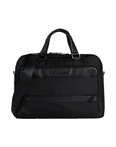 PIQUADRO Handbag Black Textile fibres